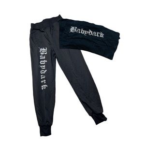 Rhinestone Sweatpants 